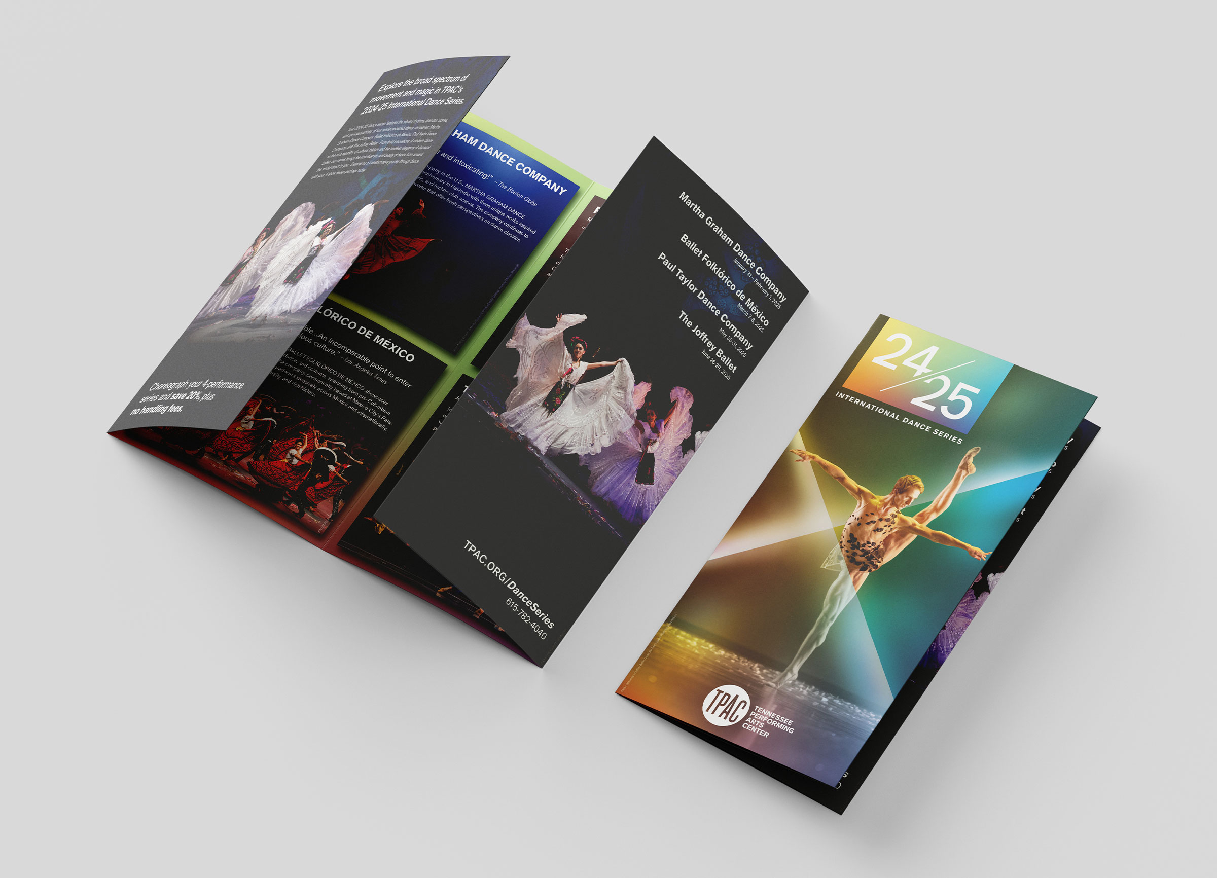 Brochure Cover and Gate opening