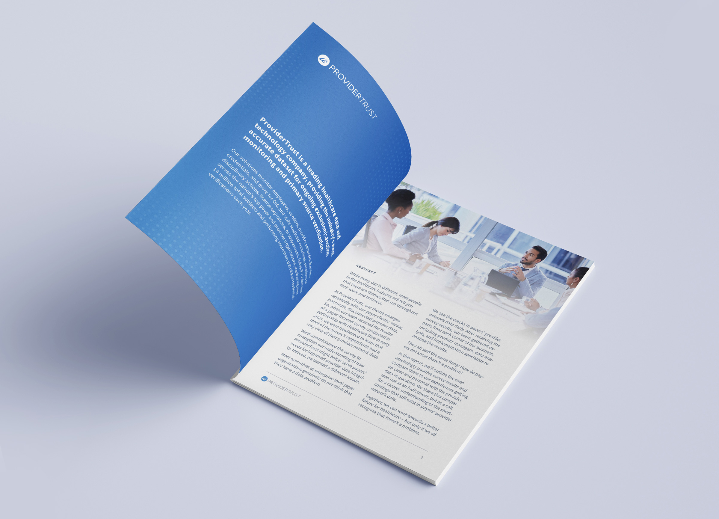 Payer Survey Opening Spread