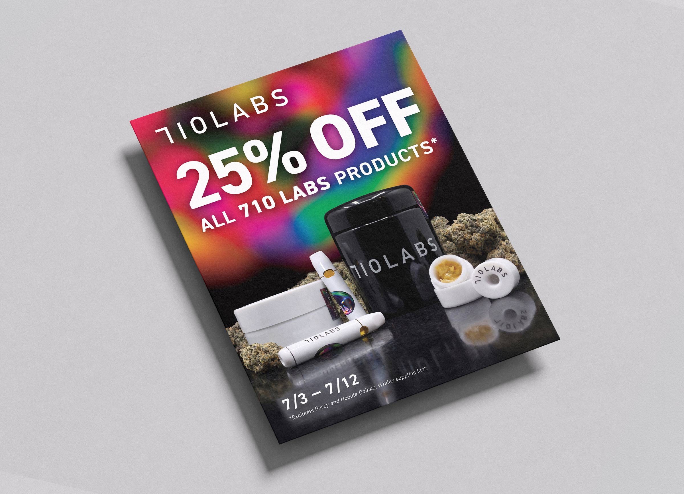 20 Percent Off Promotion Flyer